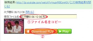 YouTube 、ニコニコ動画のFLVファイルを簡単に結合しDVD を作成③