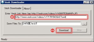 Veoh Downloaderの説明③