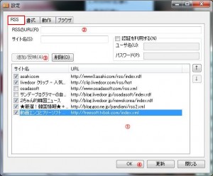 RSS速報の説明1