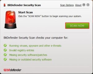 BitDefender Security Scanの説明2