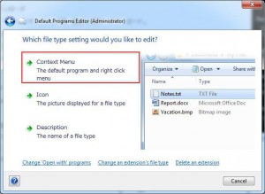 Default Programs Editorの説明2