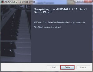 asio4allの設定・使い方7