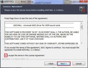 asio4allの設定・使い方4