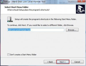 HDD Low Level Format Toolの設定・使い方5