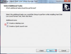 HDD Low Level Format Toolの設定・使い方6
