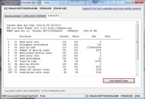 HDD Low Level Format Toolの設定・使い方15