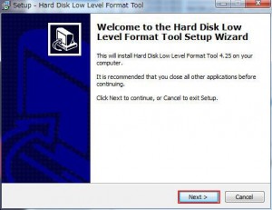 HDD Low Level Format Toolの設定・使い方3