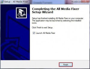 All Media Fixerの使い方7