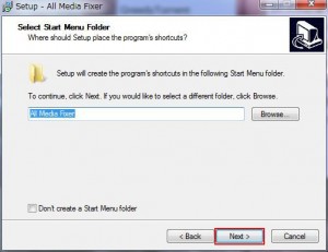 All Media Fixerの使い方4