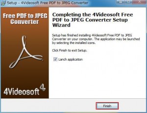 4Videosoft Free PDF to JPEG Converterの使い方5